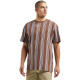 Karl Kani Ανδρική κοντομάνικη μπλούζα Small Signature Striped Tee